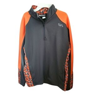 BOOMBAH QUARTER ZIP PULLOVER-SIZE MEDIUM